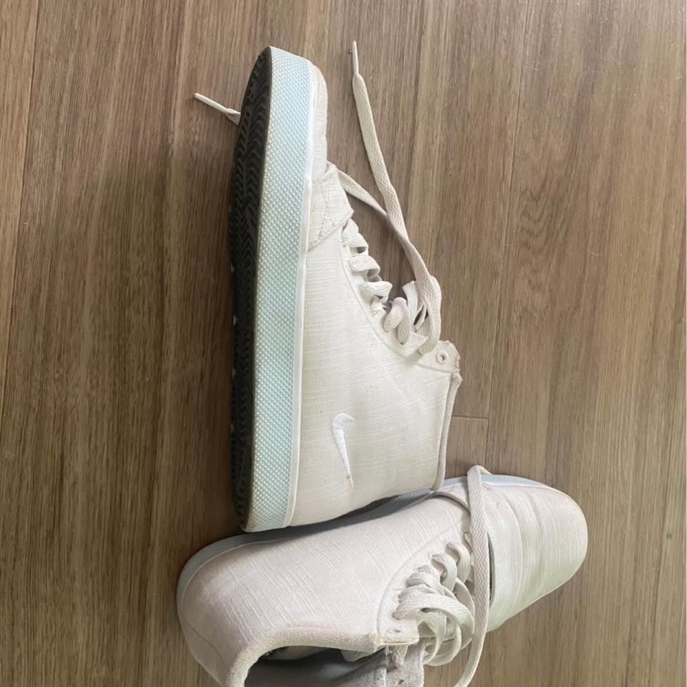 Nike Women's Cream High-Top Sneakers
